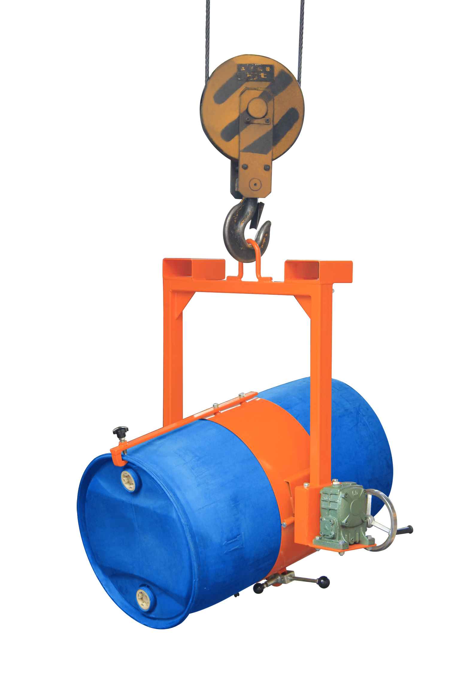 DRUM HANDLING EQUIPMENT DRUM TILTER WITH FORKLIFT ATTACHMENT LM 800