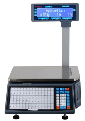 Barcode Label Printing Weighing Scale - Pole Type
