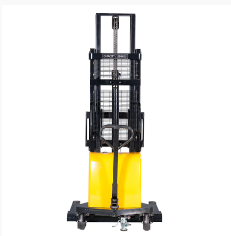 Straddle Leg Semi Electric Stacker